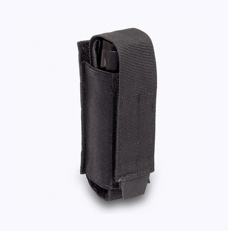 Elite Bags Tourniquet holder upright closed with small torch inside
