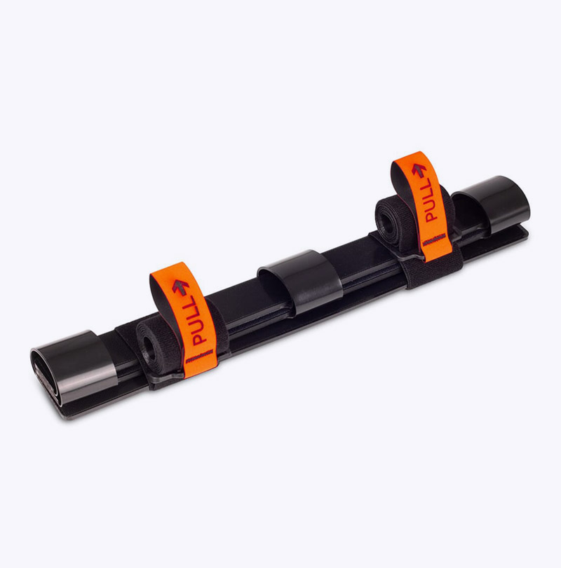 Elite Bags Uno splint rolled up with pull straps